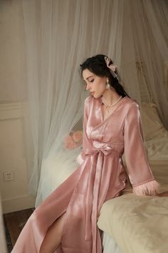 Silky Satin Bridal Nightgown
Fabric name: Satin, cool fabric
Main fabric composition: Polyester fiber (polyester)




Robe Size/cm


Length


Bust


Sleeve


Fit weigh


Sling Size/cm


Bust


Length


Fit weigh




M


110


108


55


40-50kg


M


78


72


40-50kg




L


112


112


57


50-55kg


L


82


74


50-55kg




XL


114


118


59


55-65kg


XL


86


76


< Robe Bridesmaids, Fancy Robes, Wedding Nightgown, Bridal Nightwear, Bridal Nightgown, Luxury Nightwear, Robe Wedding, Satin Nightgown, Silky Robe