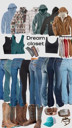 #dreamcloset #closet #outfits #western #country Country Outfit, Cute Cowgirl, Western Fits, Country Clothes