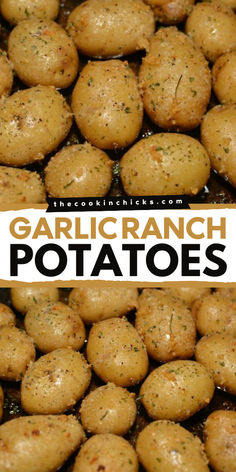 These best garlic ranch potatoes are must-have simple summer side dishes! You should learn how to make this easy roasted potato recipe that's flavor-packed and has a unique ranch twist the whole family will be talking about for a long time! A must-try! Dinner Ideas With Fried Potatoes, Potato Side Dish For Bbq, Potato’s Recipe, Garlic Ranch Potatoes, Potatoes For Bbq, Whole Potato Recipes, Salt Potatoes Recipes, Pork Tenderloin Side Dishes, New Potatoes Recipes