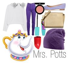 there is an image of mrs potts in the disney world costume and accessories on this page