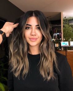 40+ Gorgeous Balayage on Black Hair Ideas Trending in 2022 1 Hairstyles Weave, Hairstyles Formal, Balayage Caramel, Balayage Long Hair