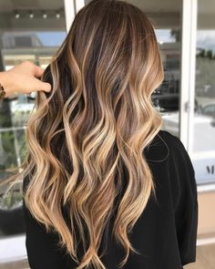 Toffee Hair Color, Bronde Balayage, Balayage Blonde, 100 Human Hair Wigs, Brown Blonde Hair