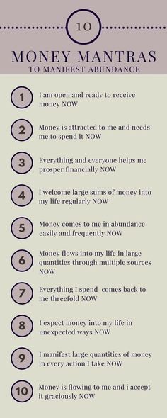 Money Affirmations Money Mantras, Om Mantra, Law Of Attraction Planner, Motivation Positive, Attraction Quotes, Manifestation Law Of Attraction, Law Of Attraction Affirmations