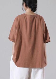 Casual Chocolate Half Sleeve Cotton Summer T ShirtsFabric: Cotton BlendedSize & Fit: Fit: This garment fits true to size.Length: Size 5XL measures 24.18"from shoulder to hemBust: Great for any cup size. Waist: Loose Fit. Comfortable room throughout midsection.Hip: Loose Fit - room for hips. Hand Wash Cold. Summer T Shirts, Grass Green, Summer Cotton, Summer Tshirts, Half Sleeve, Sleeve Cotton, Half Sleeves, Bell Sleeve Top, Loose Fitting