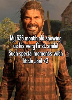 I love it when he shows his true colors guyz !! ^_^ Ellie Williams Whisper, Tlou Part 1, Tlou Funny, Jesse Tlou, Ellie Fanning