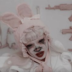 Bean Bunny, Cute Clown Makeup, Wallpaper Pfp, Beatiful People, Best Makeup Artist, Journal Book