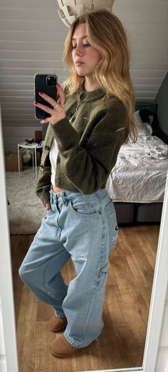 Comfy School Outfits, Uni Outfits, Outfits Streetwear, Cold Outfits, Fall Fits, Stockholm Fashion, Love Clothing, Winter Fits