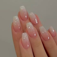 Nagellack Trends, Blush Nails, Pink Nail, Bridal Nails, Elegant Nails, Fancy Nails