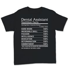 Dental Assistant Shirt Dental Shirt, Dental Shirts, Dental Hygienist Gifts, Gifts For Dentist, Health Management, Dental Hygienist, Hoodie Size Chart