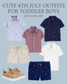 Shop Toddler Polo Shirt in Moisture … and other curated products on LTK, the easiest way to shop everything from your favorite creators. Toddler Boy Summer, Carter Kids, Summer Vacation Outfits, Blue Outfit, Casual Summer Outfits