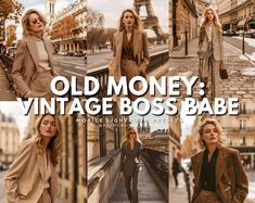 Old Money Style Women Classy Aethetics 70 Outfit Ideas Ebook - Etsy Money Vintage, 70 Outfits, Mobile Lightroom Presets, Fall Capsule Wardrobe, Old Money Style, Old Money Aesthetic, Lightroom Mobile, Style Mistakes, Nantucket