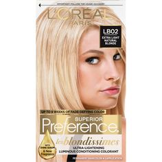 PRICES MAY VARY. Superior Preference Permanent Hair Dye Kit: For gorgeous, fade-defying hair color with dimension, look no further; We pair our gel hair dye formula with Care Supreme Conditioner with Shine Serum to help maintain color vibrancy and provide silk and shine Fade-Defying Hair Color: Superior Preference hair color kits have been our gold standard in hair dyes since 1973; There are over 50 shades to choose from, so you can find the perfect shade for you, from luminous red to cool ash b Light Natural Blonde, Dark Ash Blonde, At Home Hair Color, Natural Blonde, Permanent Hair Dye, Natural Blondes, Luminous Colours, Permanent Hair Color, Hair Gel