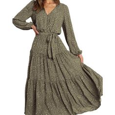 *Fabric:Long Sleeve Maxi Dress For Women Is Made Of Soft,Skin-Friendly And Soft Fabric,Comfy For All Seasons. *Features:Fall Dresses For Women 2024,Womens Dresses Floral Long,Long Sleeve Dress For Women,Tiered Ruffle Maxi Dress With Sleeves,Modest Dresses For Women,Wrap Dress For Women,Chiffon Maxi Dress,Flowy Dresses For Women,Boho Dress,V Neck Midi Dress,Tie Waist Maxi Dress *Maxi Dresses For Women 2024:Lantern Sleeve Long Dresses For Women Are Designed With Classic V-Neck And A Hidden Button Flowy Long Dress, Ruffle Floral Maxi Dress, Long Fall Dresses, Modest Dresses For Women, Flowy Dress Long, Modest Maxi Dress, Long Fitted Dresses, Leopard Print Maxi Dress, Formal Evening Wear