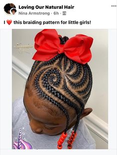 Cornrow Styles For Girls Black Kids, Easy African Hairstyles, Hairstyles Braids Kids, Toddler Cornrow Styles, African Hairstyles For Kids, Curly Hairstyles Ideas, Small Tiara, Girls Braided Hairstyles Kids, Kids Cornrow Hairstyles