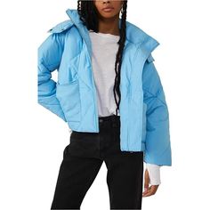 New ! Size M Polyester Blend Imported Dry Clean Recommended Front Zipper Closure Detachable Hood Front Patch Pockets Drawcord Hem Quilted Exterior 1004 Free People Emmy Swing Puffer Jacket Capri Blue Zipper M Nwot $168 Blue Relaxed Fit Hooded Outerwear, Blue Hooded Outerwear With Relaxed Fit, Blue Puffer Jacket With Zipper For Winter, Blue Puffer Jacket With Zipper Closure For Winter, Blue Winter Puffer Jacket With Zipper Closure, Trendy Blue Puffer Jacket For Streetwear, Blue Relaxed Fit Outerwear For Outdoor, Trendy Blue Relaxed Fit Outerwear, Trendy Relaxed Fit Blue Outerwear