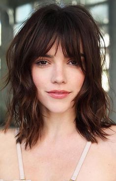 60 Best Shag Haircuts & Hairstyles for Short, Medium, Long Hair Shag Haircut, Medium Hair Cuts, Hairstyles Haircuts, Hairstyles With Bangs