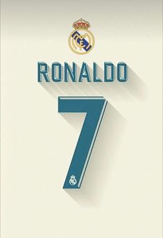 the number seven jersey worn by real madrid's ronald ronaldo in his first season