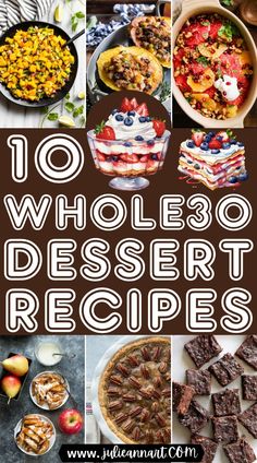 10 wholesome dessert recipes that are delicious and easy to make