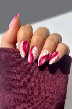 181+ Valentines Nails Ideas for 2025 - Nourish Your Glow Manicure Design Ideas, Valentines Day Nails Ideas, Valentines Nails Ideas, Romance Flowers, San Valentín Ideas, Cute Manicure, Flowers And Hearts, Month Of Love, Ideas Uñas