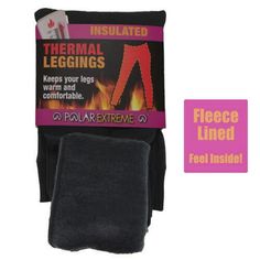 Women's Insulated Thermal Sherpa Leggings Poly/Spandex Black Fleece Lined Inside NO MORE COLD Legs - Machine washable Warmth - The yarns we use have excellent thermal properties to keep your legs extra warm and toasty. Comfort - Try these leggings on and see for yourself - these leggings are extremely soft and comfortable. Performance - Combining inherent moisture management with thermal properties, the result is a fantastic performing legging. Description: All Black Solid Leggings - Poly/Spande Thermal Pants, Thermal Leggings, Womens Thermal, Warm Leggings, Fleece Leggings, Solid Leggings, Spandex Leggings, Black Fleece, Polar Fleece