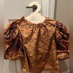 Never Worn. Hanger Includes. Ulla Johnson, Womens Tops, Yellow, Women Shopping, Color