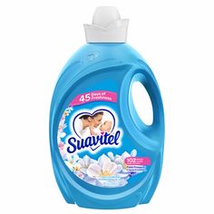 a bottle of suavitel laundry deterant