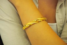 Materials & Specifications: - 22K Solid Gold Bangle Bracelet - Xsmall size 20 gr. approx. -  Small size 21gr. approx.  - Medium size 22 gr. approx. All of our items are real 22k gold. We do not carry any gold plated, gold filled, or gold vermeil products. As with all of our products, this item is handmade and made to order. WEARING YOUR JEWELRY Show your love to your beautifully handcrafted pieces! Although we stand behind the craftsmanship of our jewelry, our pieces are delicate and not made to Luxury 22k Gold Bracelets, 22k Yellow Gold Bracelets For Anniversary, 22k Yellow Gold Bangle Bracelet, Yellow Gold Jubilee Bangle Bracelet, Luxury 22k Gold Bracelet For Anniversary, Luxury 22k Gold Bracelet Gift, Elegant 22k Gold Yellow Bracelets, 22k Yellow Gold Cuff Bracelet For Wedding, Elegant 22k Gold Cuff Bracelet Gift