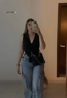 Cargo Jeans Outfit, Outfits Con Jeans, Fashion Capsule, Design Girl, Dressy Outfits, Dope Outfits, Streetwear Outfits, Formal Looks