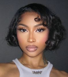 https://www.instagram.com/saintlaurahs Rubi Rose Makeup, Pink Editorial Makeup, Insta Baddie Makeup, Fire Makeup, Rubi Rose, 2021 Makeup, Brown Girls Makeup, Rose Makeup