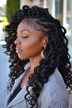 New to crochet braids? Start here! These beginner-friendly styles are a cinch to install at home and look seriously chic. Protective styling made simple! 👆 Click for more ideas！ Crochet Braids Hairstyles Curls, Crochet Braids Styles, Crochet Twists, Curly Hair Pieces, Braids Twist, Curly Crochet Hair Styles, Braids Styles, Box Braids Hairstyles For Black Women, Crochet Braids Hairstyles