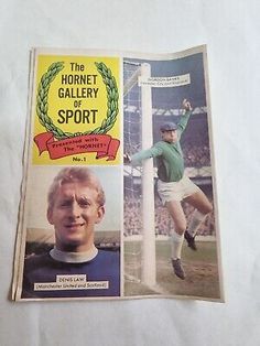 the front page of an old sports magazine