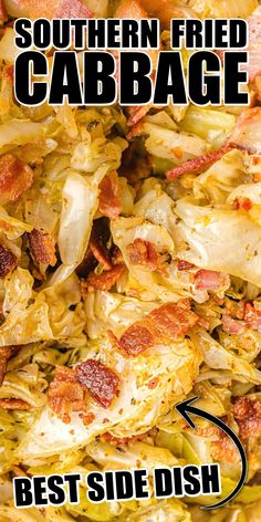 the best southern fried cabbage easy side dish