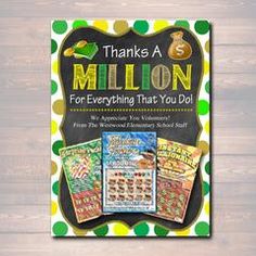 a book cover that says, thanks to everyone who has received the $ 3 million prize