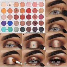 Mekap Mata, Linda Hallberg, Eye Makeup Steps