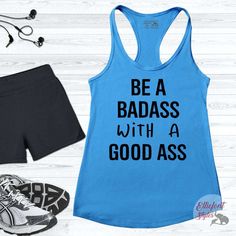 Ready to hit the gym but in need of some motivation? Look no further than our workout tank tops! They feature funny sayings and cute designs that will make you look great and feel motivated to tackle any workout challenge. Our tanks are lightweight, breathable and made from ultra-soft fabric, so you can stay comfortable while looking stylish. Get ready to be the envy of your gym with our workout tanks! Athleisure Slogan T-shirt For Workout, Black Activewear For Workout With Text Print, Slogan T-shirt For Workout Athleisure, Athleisure Slogan Workout T-shirt, Black Gym Tops With Funny Text, Black Gym Top With Funny Text, Cotton Athleisure Activewear With Text Print, Athleisure Sports Tank Top With Graphic Print, Athleisure Tank Top With Graphic Print For Sports