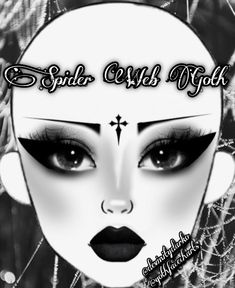 Goth Makeup Template, Easy Goth Makeup Tutorial, Romantic Goth Makeup Ideas, Face Chart Makeup Ideas, Romantic Goth Makeup, Makeup Template