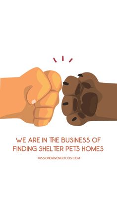 we are in the business of finding shelter for pets homeowners and their owners