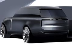 the concept car is shown in this image