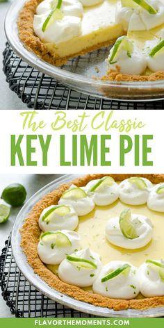 the best classic key lime pie is made with only three ingredients