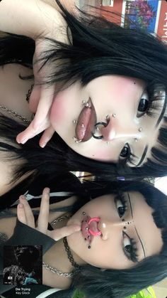 #grunge #grungefashion #gothic #goth #gothgirl #gothgoth #gothcore #emo #grungestyle #grungegirl #grungeoutfit #alternative #alternativefashion #alternativegirl #alternativestyle #altgirl #alt #rock #punkrock #trendy #trending #aesthetic #blackoutfitideas #piercing Goth Eyelashes, Tiktok Emo Makeup, Alt Baddie Makeup, 2020 Alt Makeup, Emo Baddie Makeup, Alt Goth Makeup, Emo Goth Makeup, Cute Emo Makeup, Simple Goth Makeup