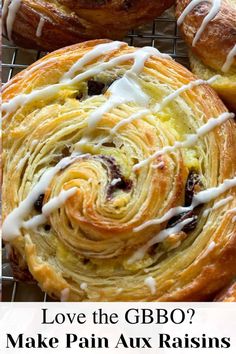 Want to try the technical from the 2022 Bread Week Episode of the GBBO? Here's your chance! Pain Aux Raisins are flaky, tender, and confoundingly delicious! These flaky laminated Pain Aux Raisins feature a filling made of Creme Patisserie and raisins, rolled in an enriched layered dough. Different and delicious. #GBBO #GBBOBREADWEEK Butter Horns, Savory Bread Recipe, Raisin Recipes, House Big, British Baking, English Food, British Food, Bakery Recipes