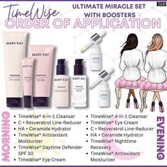 Mary Kay Mirror Me App, Mary Kay Miracle Set, Timewise Miracle Set