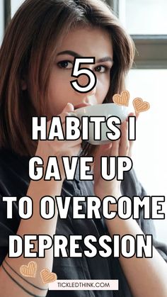 Our habits can greatly influence our mental health. Read on to discover the habits I gave up to help me manage my depression, lessen my anxiety and drastically improve my mental health. Give these habits up now to help improve your overall well being and boost your happiness.