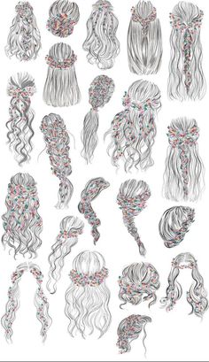 DE GROOTSTE HAARTRENDS VAN HERFST 2022 BRENGEN HET DRAMANa een hete en zweterige zomer kunnen we naar de herfst kijken als een kans om weer meer experimenteel met ons haar te worden zonder bang te... Girl Hair Drawing, Hairstyles Drawing, Drawing Hair Tutorial, Waves Beach, Hair Sketch, Types Of Hair, Hair Drawing, Hair Reference, How To Draw Hair