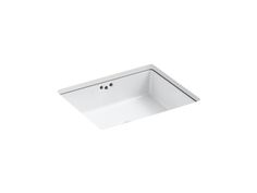 Bathroom Sink | Kathryn undercounter lavatory with glazed underside | White | GROF USA Undercounter Sink, Kohler Bathroom Sink, Kohler Kitchen, How To Install Countertops, Undermount Bathroom Sink, Undermount Sink, Plumbing Fixtures, Bathroom Sink Faucets, Sink Faucets