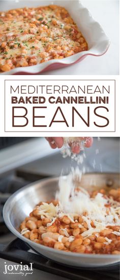 the recipe for mediterranean baked cannelli beans