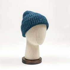 Inis Meain Egeo teal blue wool and cashmere donegal ribbed knit fisherman hat – No Man Walks Alone Irish Fisherman, Alpine Green, Fisherman Sweater, Fisherman Hat, Soft Hands, Blue Wool, Wool Hat, Soft Hand, Traditional Design