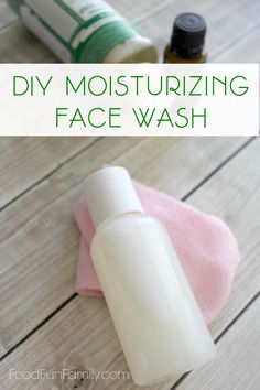 Moisturizing Face Wash Face Wash Recipe, Homemade Face Wash, Diy Face Wash, Acne Products, Homemade Essential Oils, Face Scrub Homemade, Moisturizing Face