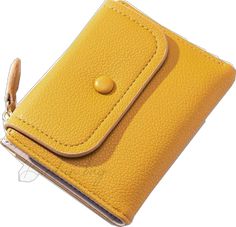 Trendy Yellow Wallet For Daily Use, Trendy Yellow Wallet For Everyday Use, Trendy Yellow Wallets For Everyday Use, Yellow Wallets With Rfid Blocking For Daily Use, Yellow Casual Wallet For Everyday Use, Yellow Wallets With Card Slots For Daily Use, Coin Holder, Yellow Pattern, Bird In Bag