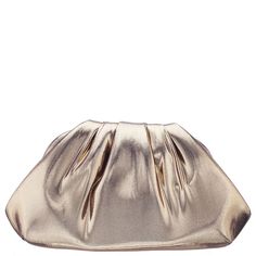 This modern Touch of Nina Lissy clutch is perfect for any event. How do you accessorize? Check out our ACCESSORIES GUIDE for essential tips to elevate your style with must-have accessories.PRODUCT FEATURES 11.5"H x 7"W x 3.375"D Strap drop length: 18" Removable shoulder strap Closure: magnetic snap Interior: 1 slip pocketCONSTRUCTION & CARE Body: metallic polyester Lining: synthetic fabric Blot clean with damp cloth Imported Size: One Size. Color: Gold. Gender: female. Age Group: adult. Metallic Clutch Bag For Formal Occasions, Gold Clutch Evening Bag For Cocktail, Chic Clutch Evening Bag For Cocktails, Chic Clutch Evening Bag For Cocktail, Chic Gold Clutch For Cocktail, Elegant Metallic Rectangular Evening Bag, Elegant Metallic Evening Bag, Chic Cocktail Evening Clutch Bag, Chic Gold Cocktail Bag